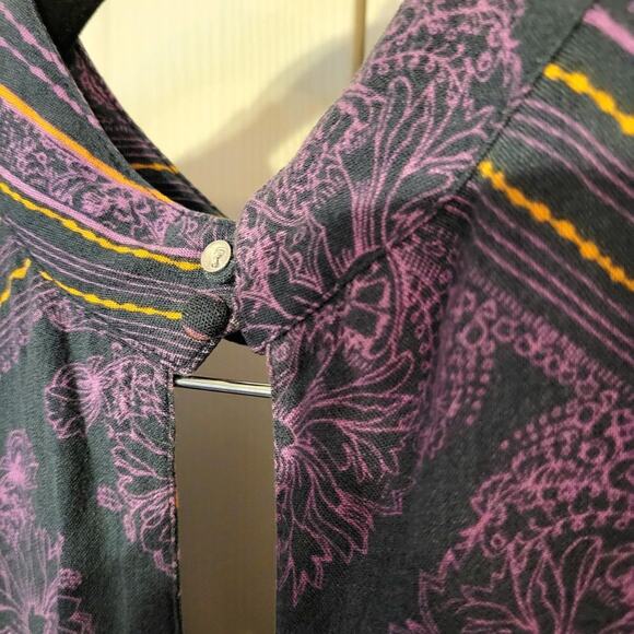 Free people, S | Purple Small Boho Blouse Tunic Walking On A Dream - Picture 3 of 8